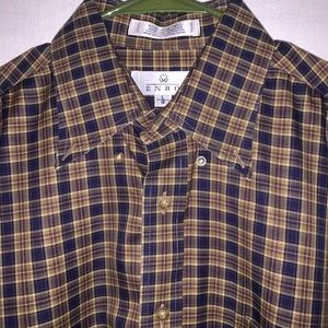 Enro Long Sleeve Button Down L
